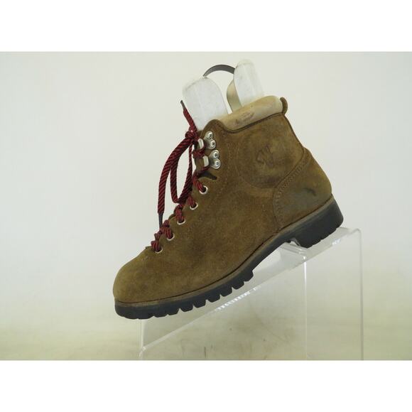 Vasque Brown Suede Laces Mountaineering Hiking Boots Mens Size 6.5 D main image 11
